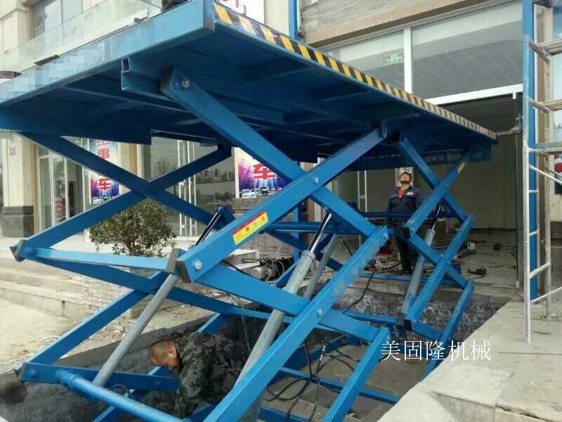 塔城双跨式固定升降机厂家